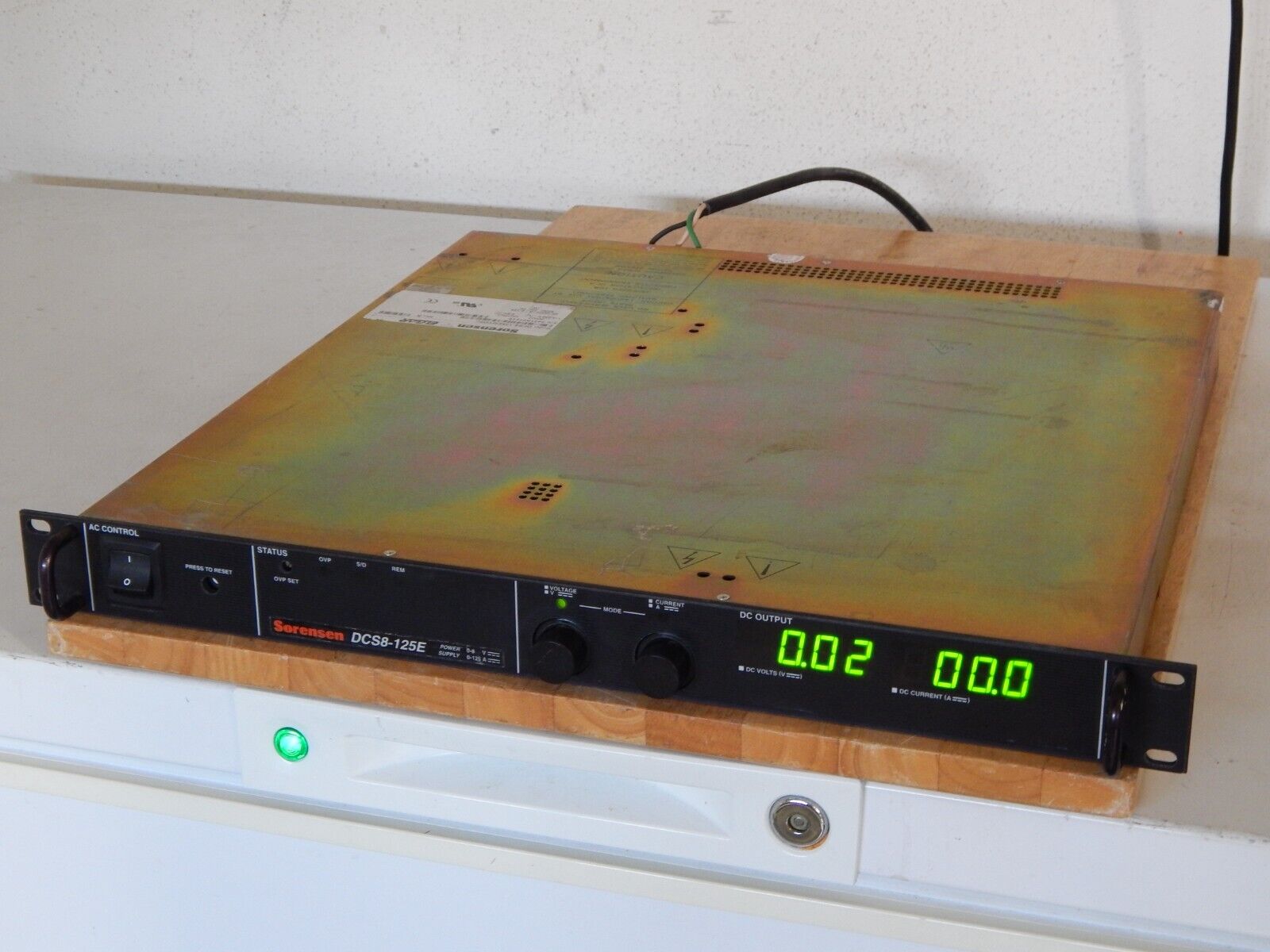 Sorensen DCS8-125E M9C (GPIB) DC Power Supply 8V @ 125A (5 in stock) Sorensen DCS8-125E M9C (GPIB) DC Power Supply 8V @ 125A (5 in stock)